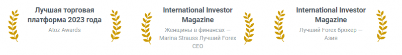 Награды FOREX4YOU